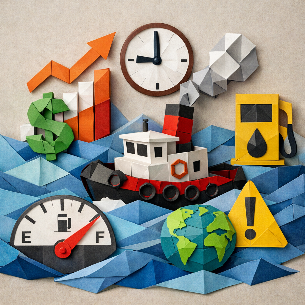 origami something artistic related to Why to measure Tugboat Fuel Consumption