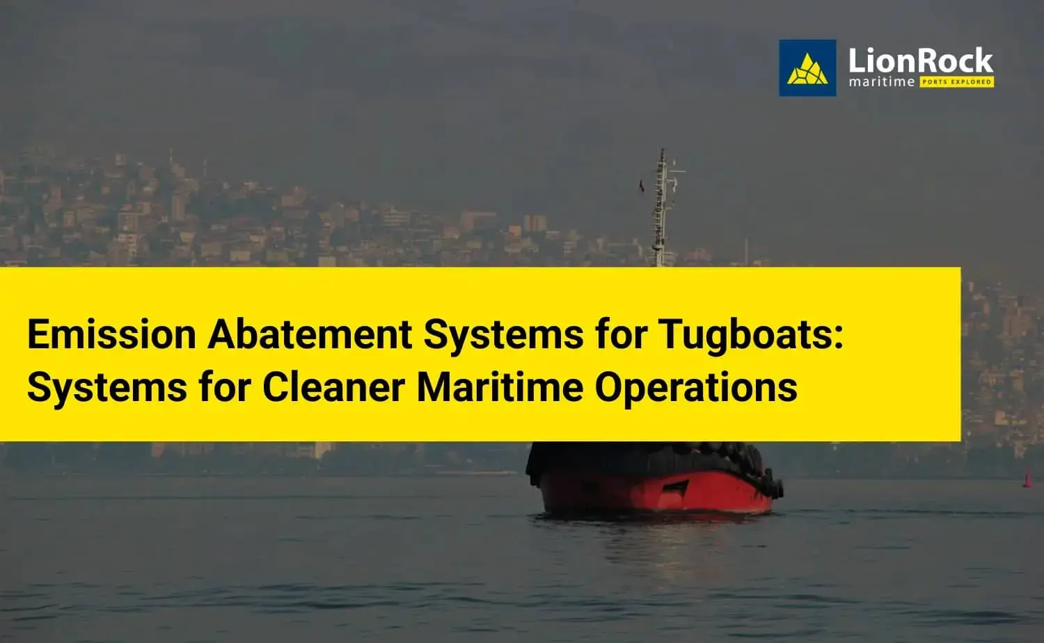 Emission Abatement Systems – AES to Reduce Tugboat Emissions